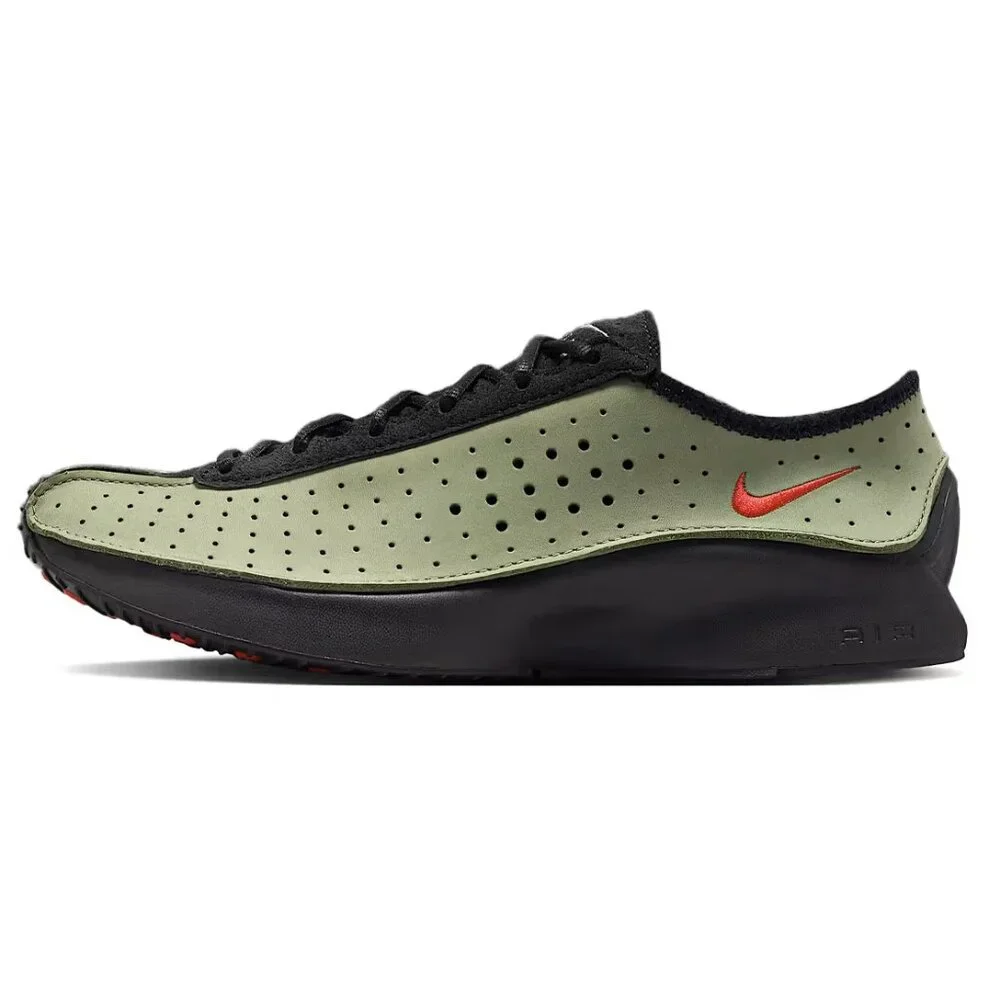 New Women's Nike Air Superfly Running Shoes Oil Green/Black - Picture 2 of 10